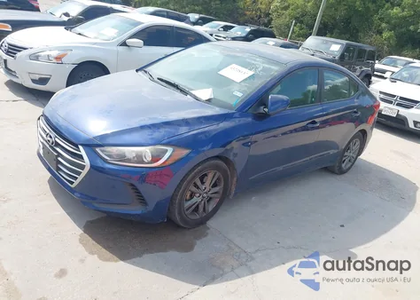 2018 Hyundai Elantra Sel из США, поврежденный, VIN 5NPD84LF7JH215820
